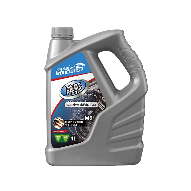 &Oacute;leo de motor a gasolina com tecnologia sint&eacute;tica avan&ccedil;ada SP GF-6